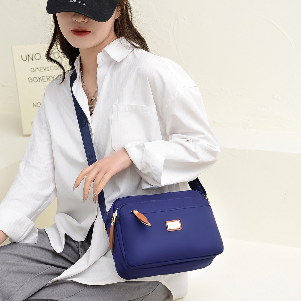 Túi Xách Vải Nylon Nhiều Ngăn Thời Trang Công Sở Cho Nữ