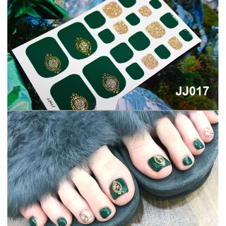 Miếng dán móng chân - Nail Wraps (22 miếng dán khô)