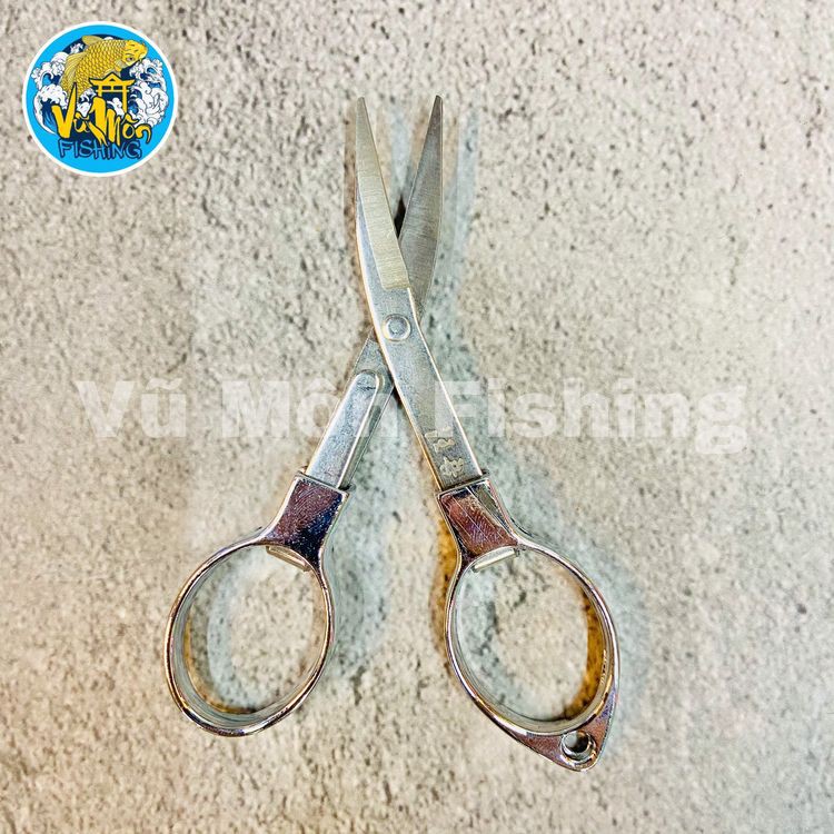 Kéo Xếp Cắt Dây Câu Dã Ngoại Inox Gấp Gọn Giá Tốt - Vũ Môn Fishing