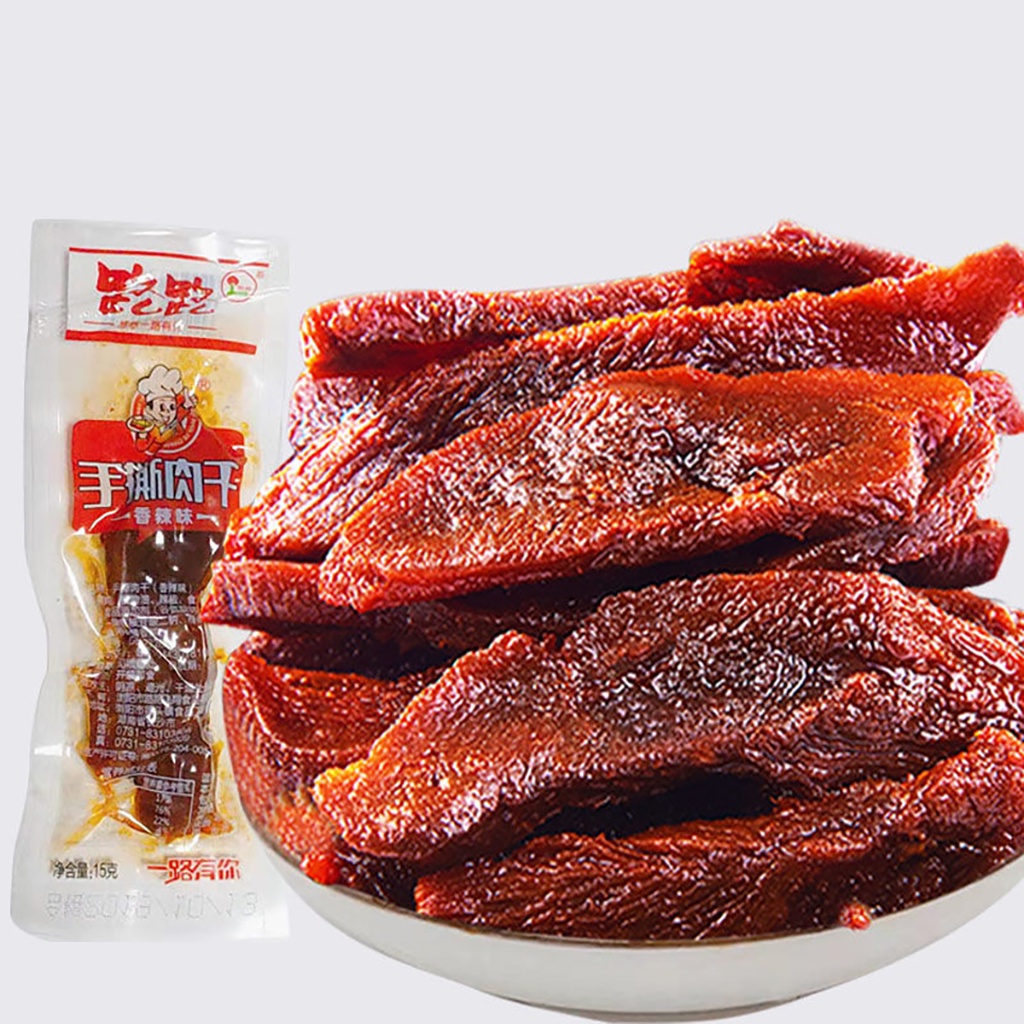 Bò khô miếng ăn vặt nội địa vị cay | BigBuy360 - bigbuy360.vn