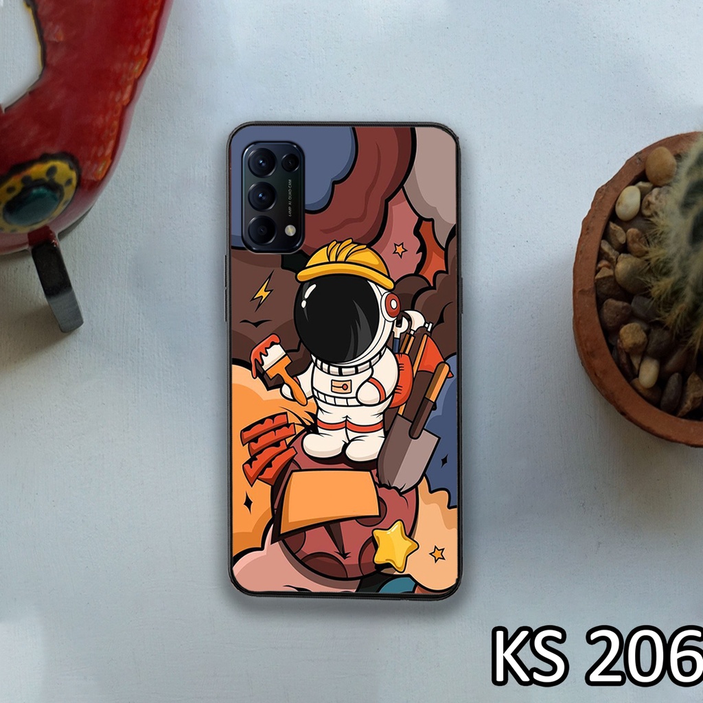 [HOT] Ốp lưng Oppo A94/Oppo A94 5G/Oppo A95/Oppo A95 5G in hình Phi hành gia siêu dễ thương