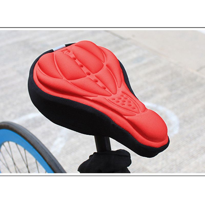 Vỏ bọc yên xe đạp 3D mềm mại dày dặn chống nước chống bụi