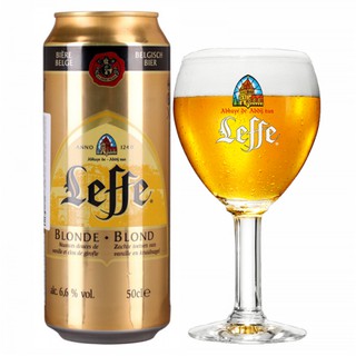 Bia Leffe Blonde 6.6% (Lon 500ml)