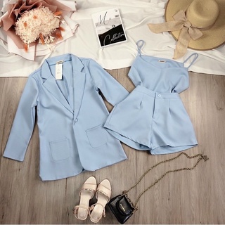 Siêu phẩm set Vest phong cách Blazer Hàn Quốc