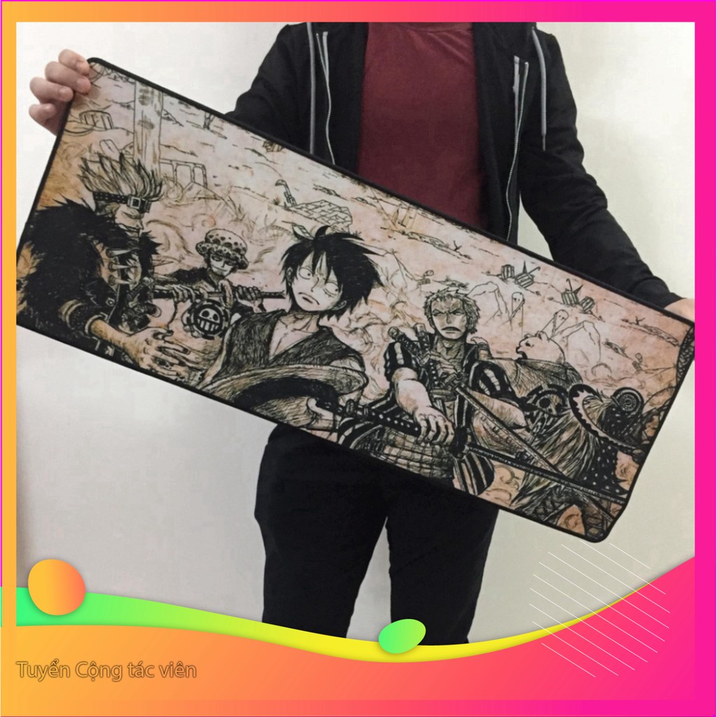 FREE SHIP & FREESHIP Khổ lớn 30 x 80cm, bàn di chuột One Piece cao su chống nước GIÁ TỐT CHỈ CÓ Ở TIỆN ÍCH SHOP GIÁ TỐT 