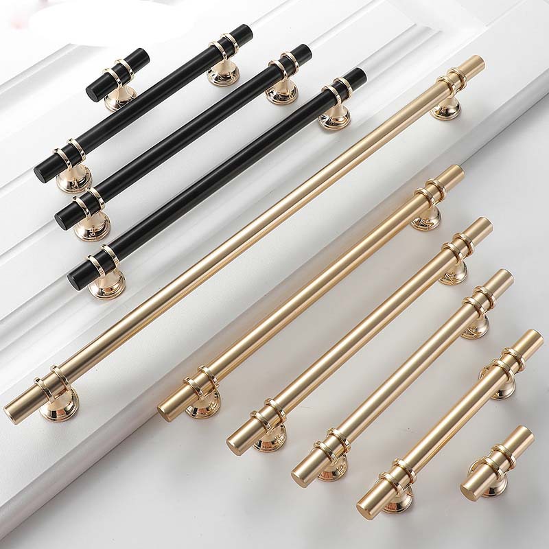 Tay Nắm Cửa Tủ Kéo Dài Bằng Hợp Kim Phong Cách Bắc Âu Sang Trọng