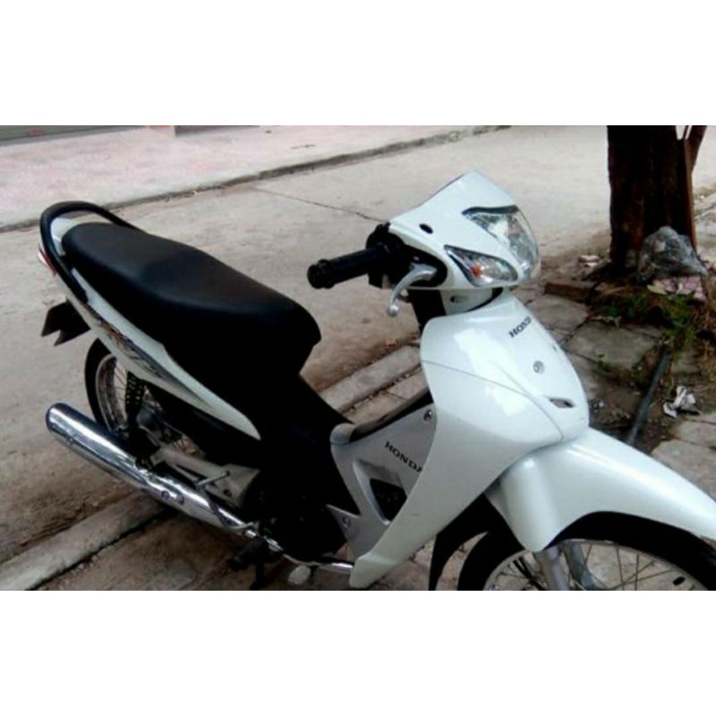 bộ áo wave alpha, wave RS 100 màu trắng hàng 1.1 trong thùng