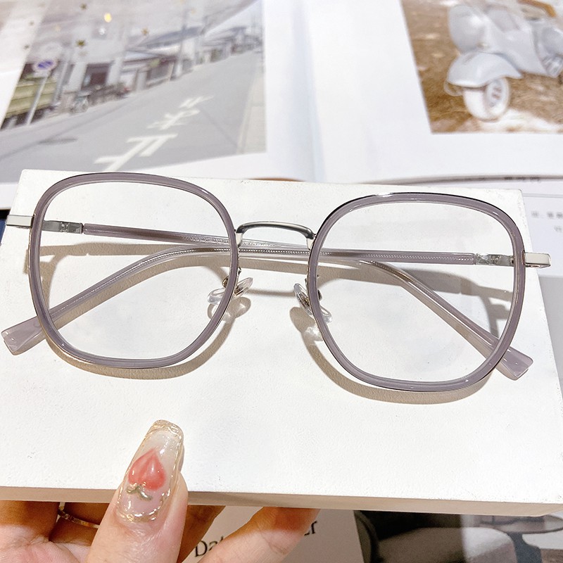 Kính Mát Thời Trang Khung Vuông Cổ Điển Cho Nam Nữjz2139