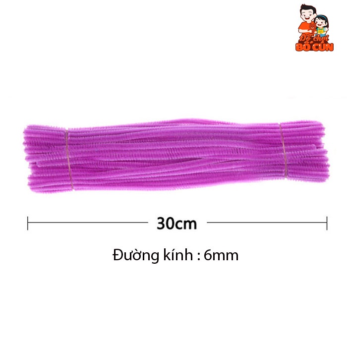 100 Que xoắn nhiều màu bé làm đồ thủ công sáng tạo