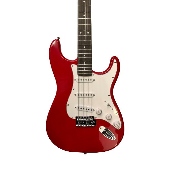 Guitar Điện Saiger 3 mobin màu đỏ