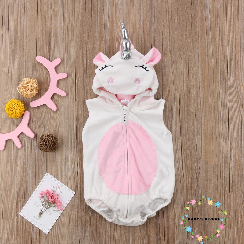 Bộ Bodysuit Một Mảnh Hình Kì Lân Dễ Thương Cho Bé Sơ Sinh