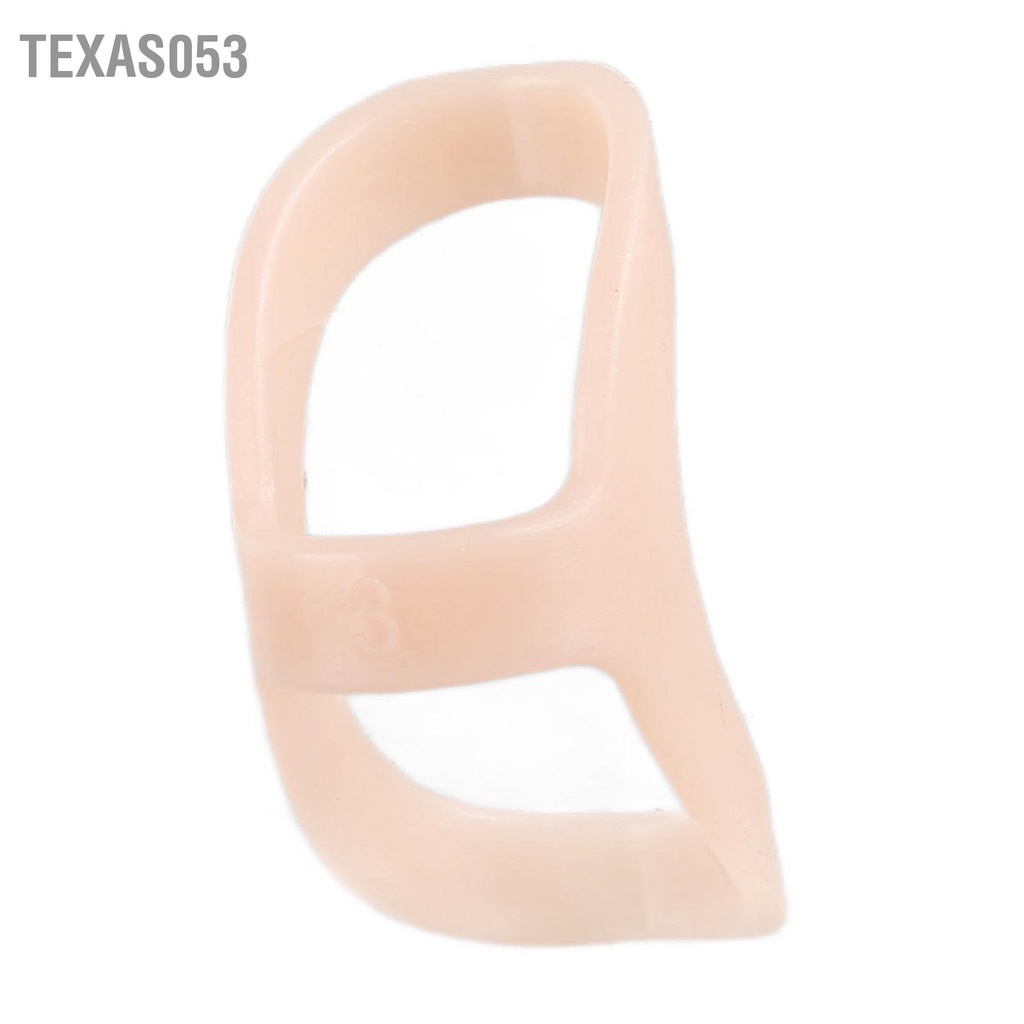 Texas053 3 cái Nẹp hỗ trợ ngón tay Hình bầu dục Giảm đau nhức Chống thấm nước Hỗ Bảo vệ Kích thước 2 4