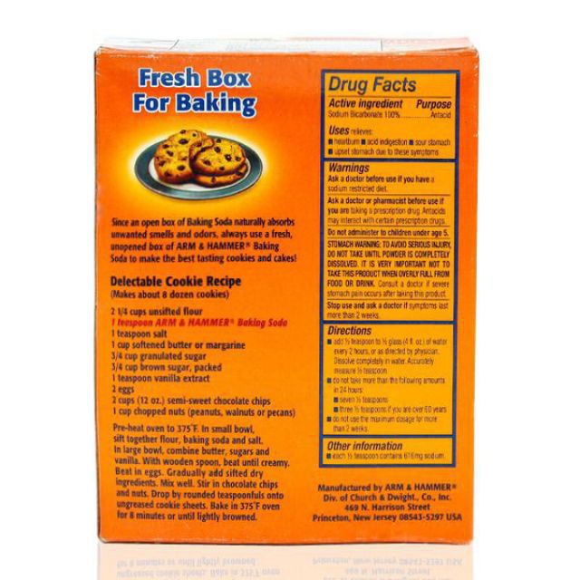 Muối nở Baking Soda (454g)