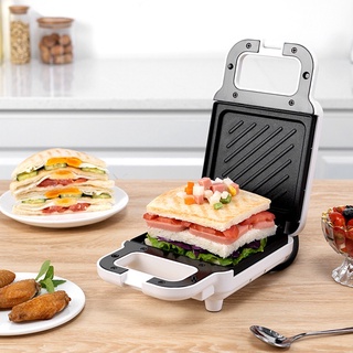 Máy làm bánh mì sandwich cầm tay, máy làm bữa sáng đa năng 650w afc yg-3088