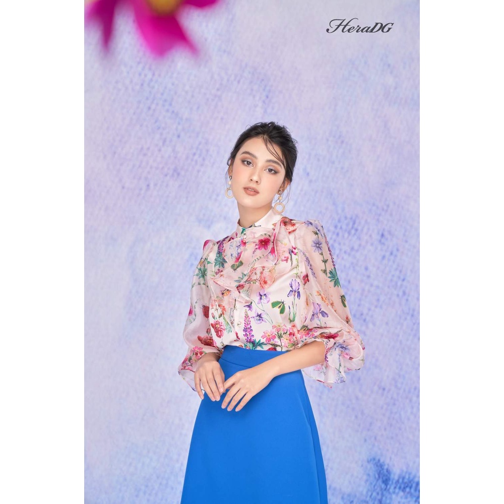 Áo sơ mi kiểu cổ bèo HeraDG - SAKBA016
