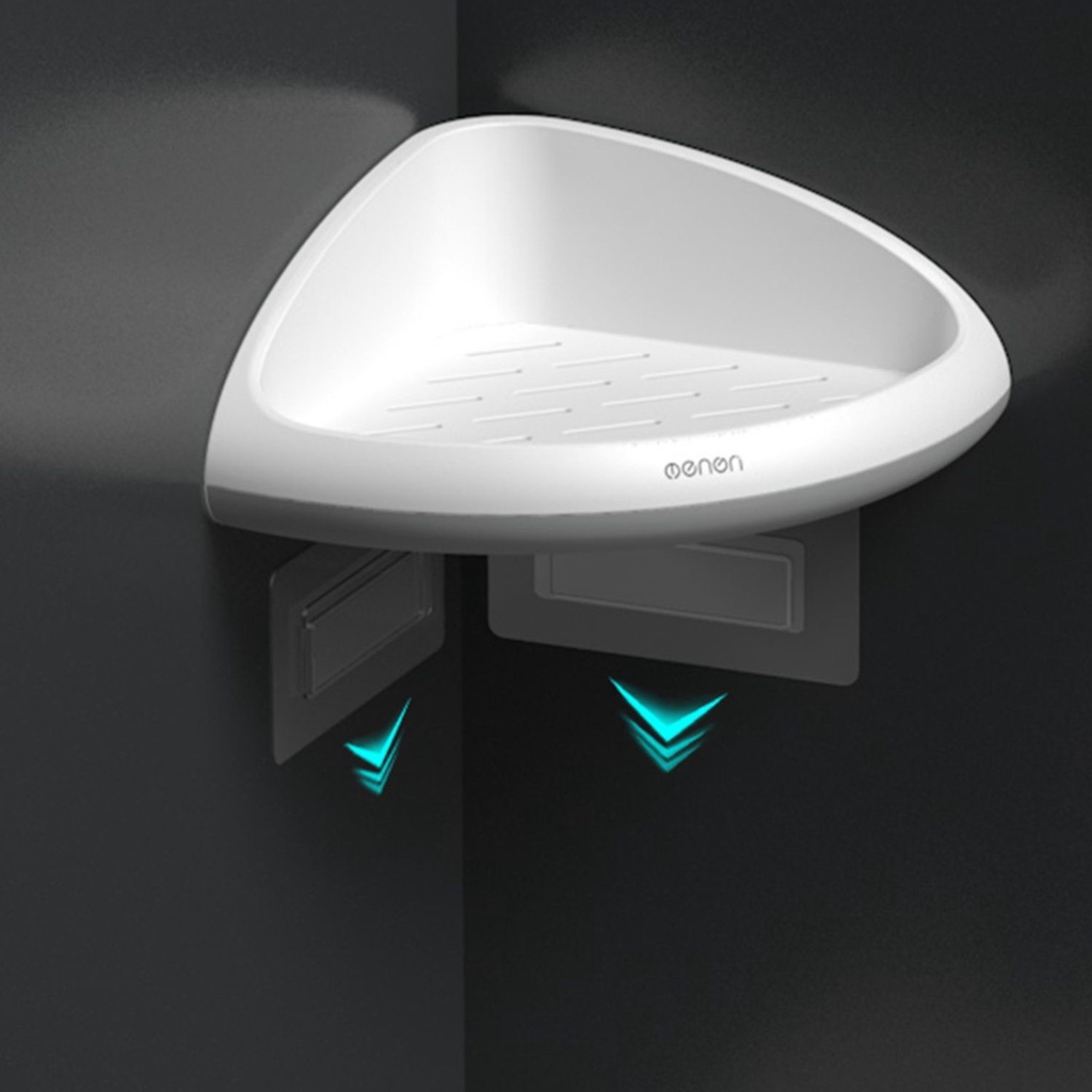 Kệ Để Đồ Nhà Tắm Kệ Góc Dán Tường Cao Cấp OENON Nhà Bếp Tiên Lợi