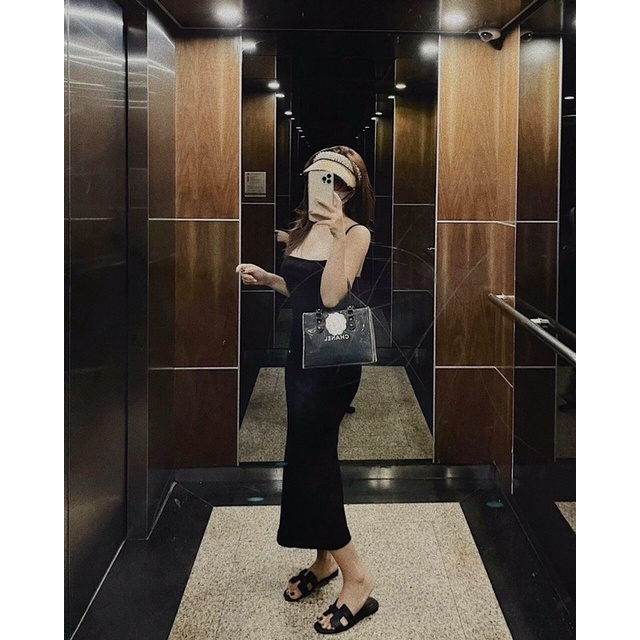 Váy 2 dây, váy body sexy chất thun ôm dáng