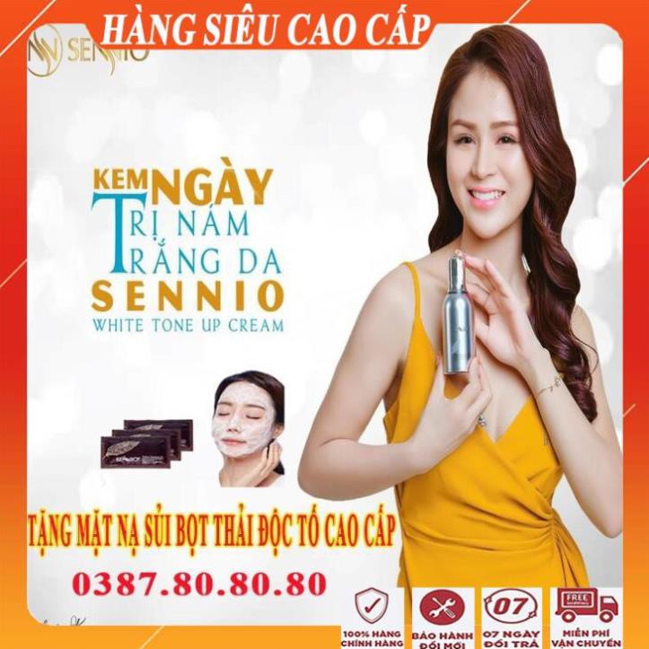 [ FreeShip - MUA 1 TẶNG 1 ] Kem dưỡng ẩm xóa nám cho da dầu sennio/ Kem dưỡng trắng da hàn quốc đa năng cao cấp