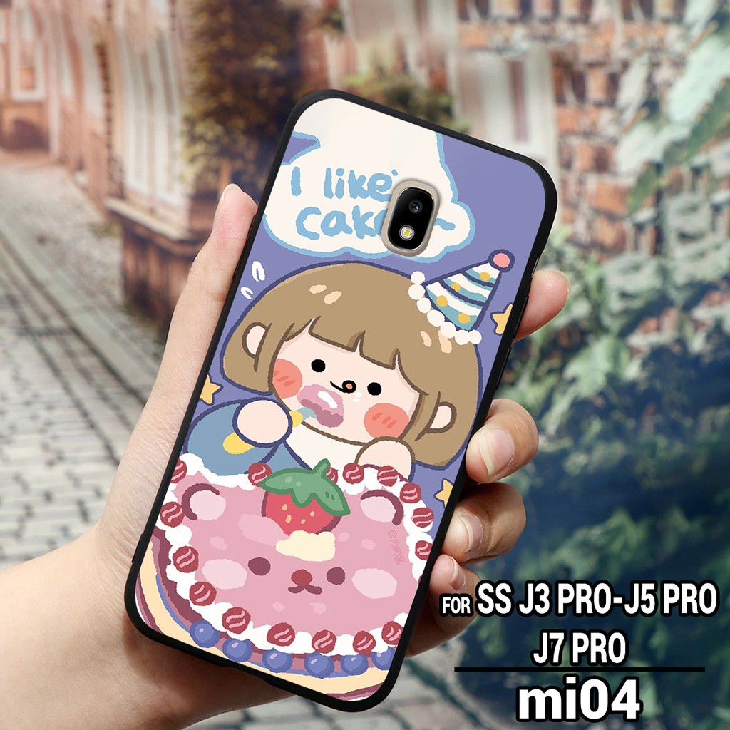 Ốp lưng SAMSUNG GALAXY J3 PRO - J5 PRO - J7 PRO - J7 PLUS in hình Roro Jump dễ thương