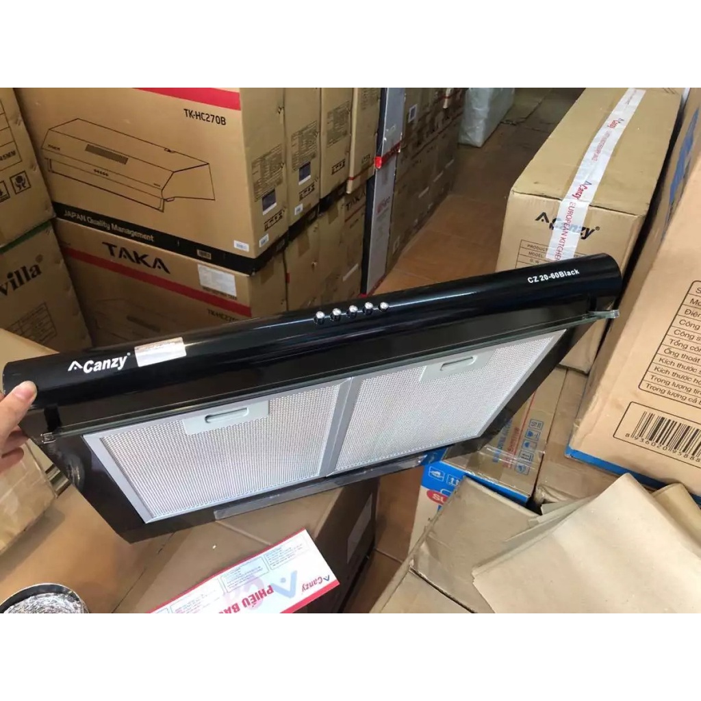 Máy hút mùi Canzy CZ 2060B / CZ 2070B Hút mùi bếp cao cấp 600mm và 700mm