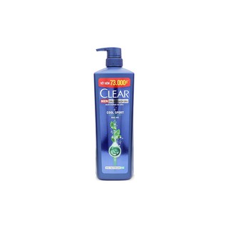 Dầu gội Clear Men Sạch gàu Bạc hà chai 900g