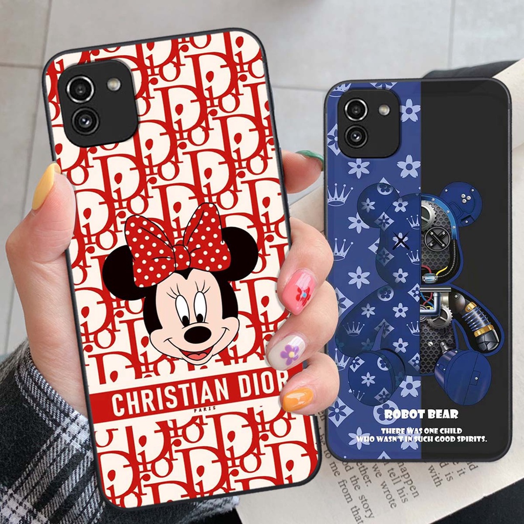 Ốp Samsung A03 hình thương hiệu, thời trang, cute, đáng yêu