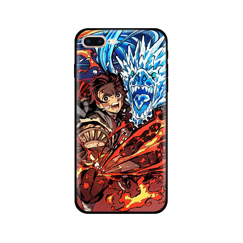 Ốp Điện Thoại Silicon Mềm In Hình Thanh Gươm Diệt Quỷ Cho Iphone 5s 5 S SE 2020 2016 6s 6 S 7 8 Plus