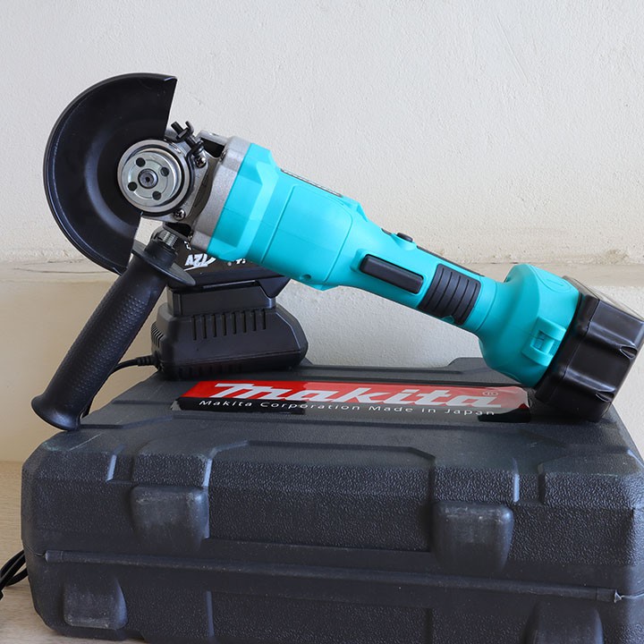 Máy Mài Pin Makita 72V - Cò Bấm - Động cơ BL Motor Không Than - 2 Pin 10 Cell, Máy cắt sắt, tường, gỗ - 100% Đồng
