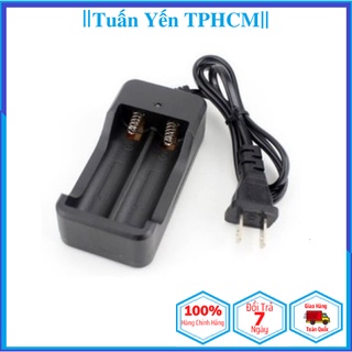 Bộ Sạc Pin Đôi 18650 3.7V và 4.2V Pin Cho Quạt Sạc, Đèn Sạc ....
