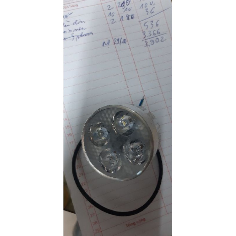 Đèn led 4 bóng vỏ nhôm