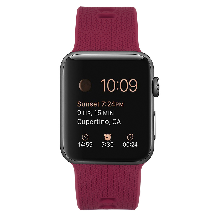 Dây đeo silicon nhiều màu sắc thời trang cho đồng hồ thông minh Apple Watch 38mm 42mm 40mm 44mm Iwatch 6 SE 5 4 3 2 1