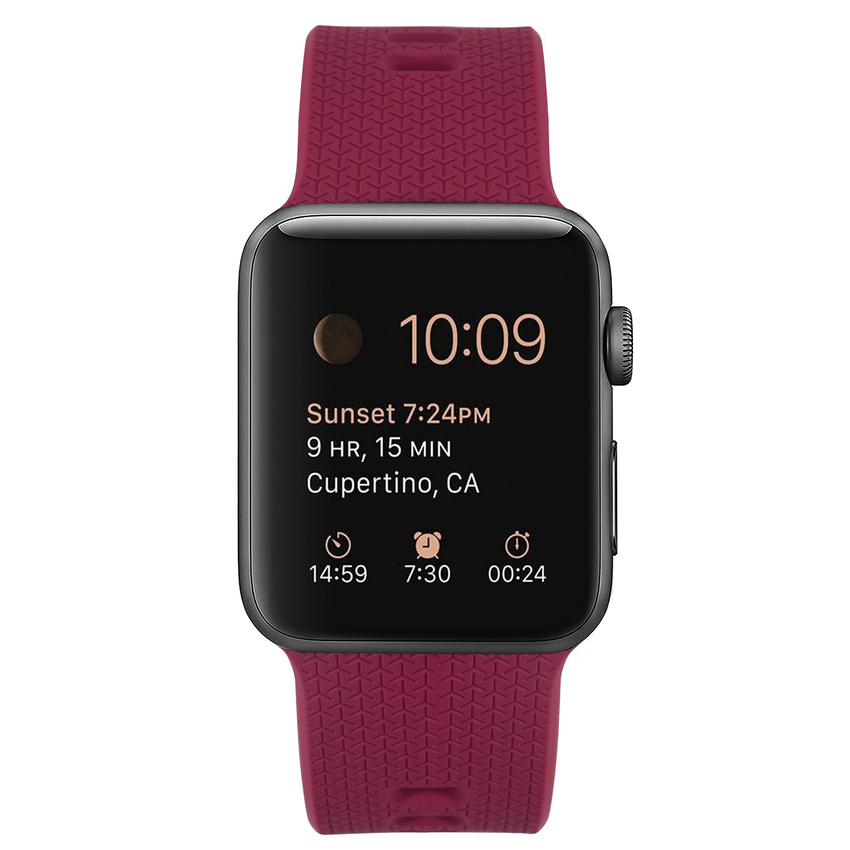 Dây đeo silicon nhiều màu sắc thời trang cho đồng hồ thông minh Apple Watch 38mm 42mm 40mm 44mm Iwatch 6 SE 5 4 3 2 1