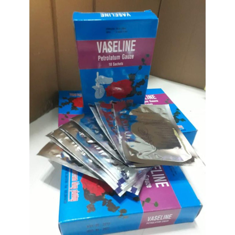 Gạc Vaseline đắp bỏng vết thương