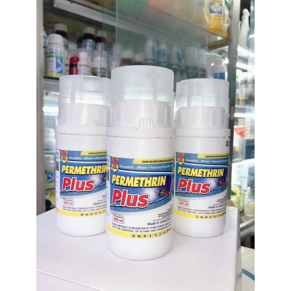 Thuốc diệt côn trùng nhập khẩu Permethrin Plus 200ml ''