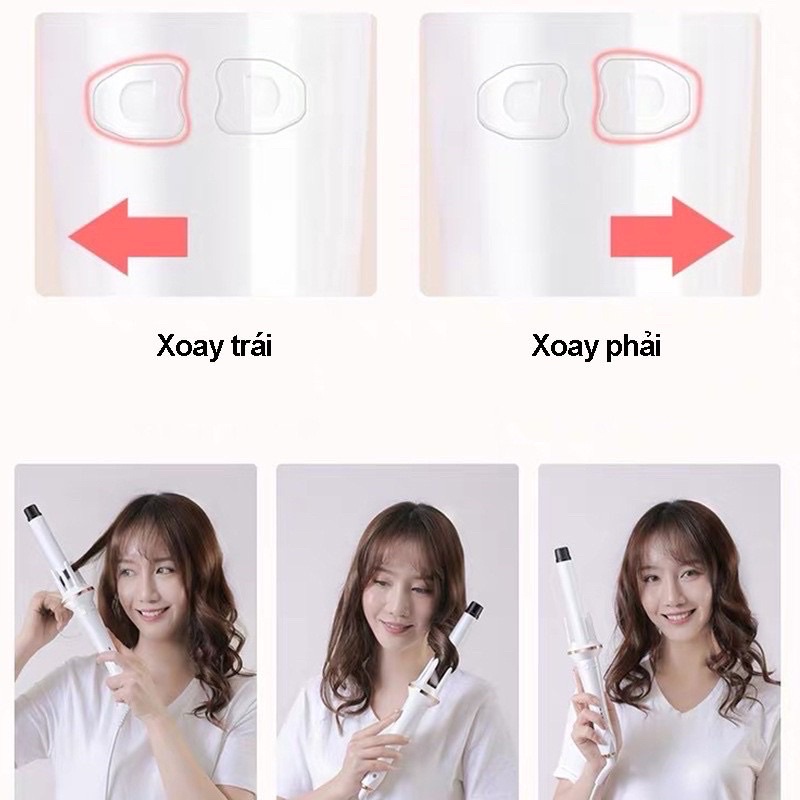 Máy làm tóc mini kemei 2 in 1 ( có hộp nhựa )