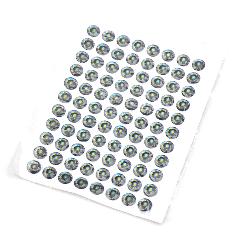 Mắt cá giả 4D kích cỡ 3 - 9mm dùng làm mồi câu cá