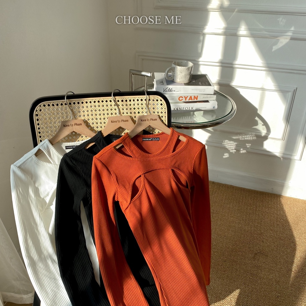 Váy Body Len Khoét Vai Nhiều Màu, Váy Body Dài Tay Dáng Ngắn Quyến Rũ - Choose Me KLP | BigBuy360 - bigbuy360.vn