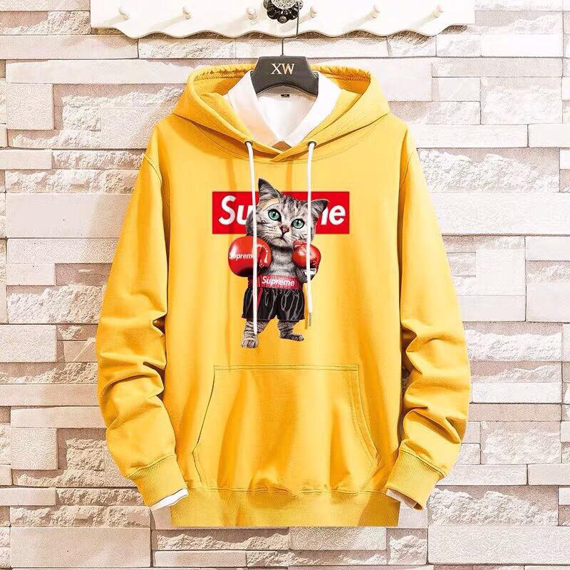 Áo hoodie nam form rộng💖FLASHSALE💖áo khoác nam ngoài dài có mũ thời trang chất nĩ ngoại cao cấp LI124