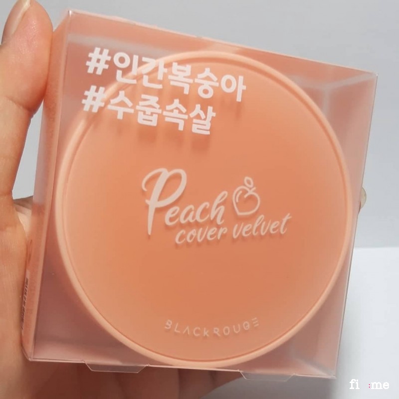 Phấn Nước Trái Đào BLACK ROUGE Peach Cover Velvet Cushion