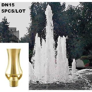 Đầu phun hình cây thông phi 27mm phun nước nghệ thuật cho đài phun nước hồ tiểu cảnh sân vườn công viên
