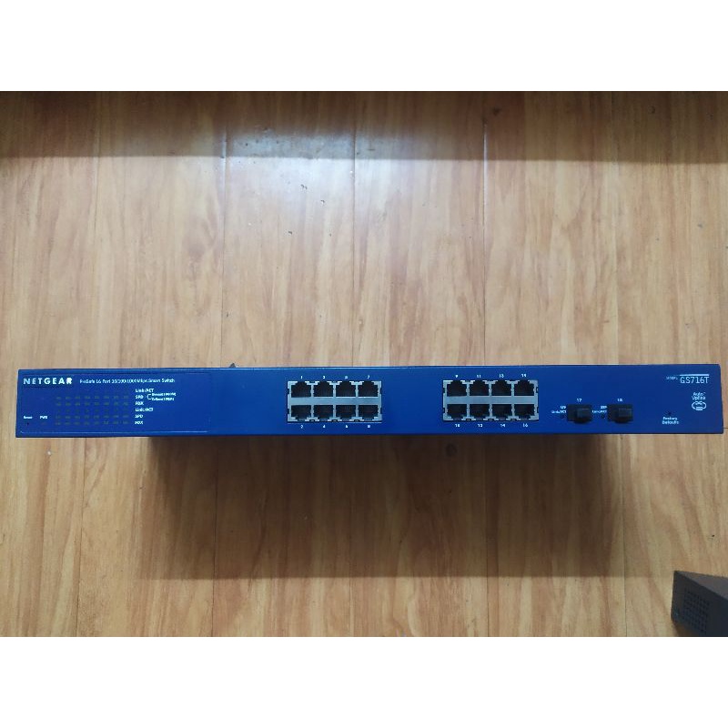 Bộ chia mạng Netgear Managed 16 cổng 10/100/1000 + 2SFP 100/1000. Switch HP 1920-16g 10/100/1000 HP 1920-16Gb.