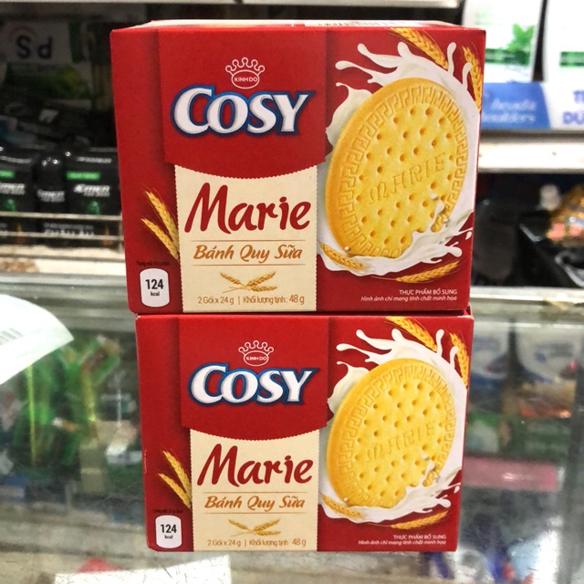 Bánh Quy Sữa Cosy Marie Hộp Mini (2 Gói x24g)