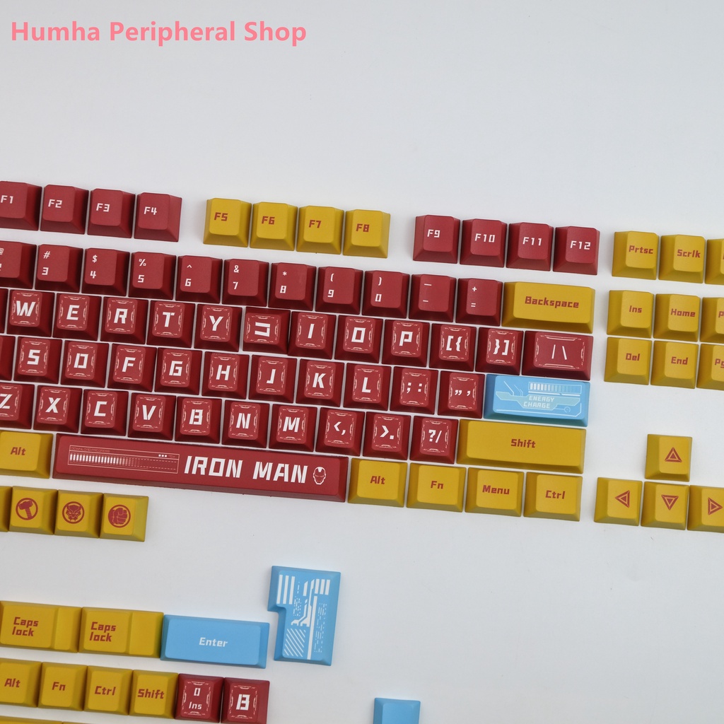 Bàn Phím Cơ Humha 140 Phím Chất Liệu PBT Nhuộm Màu Độc Đáo