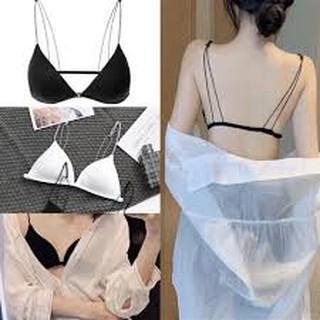 Set 2 Bra cài trước dây mảnh