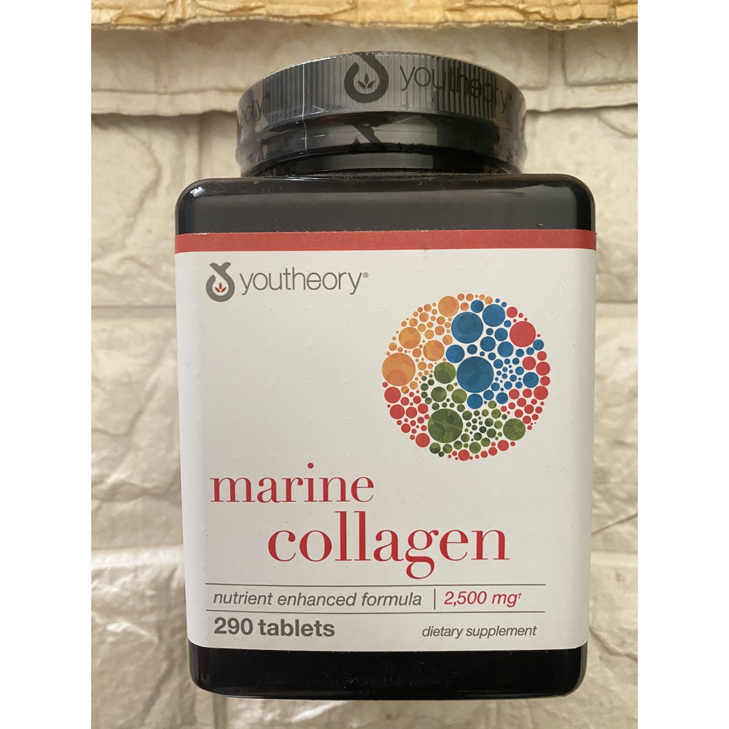 COLLAGEN YOUTHEORY TYPE 1 2 & 3 290v, 390v for women & men của Mỹ