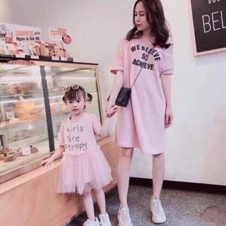 Set váy mẹ bé siêu xinh