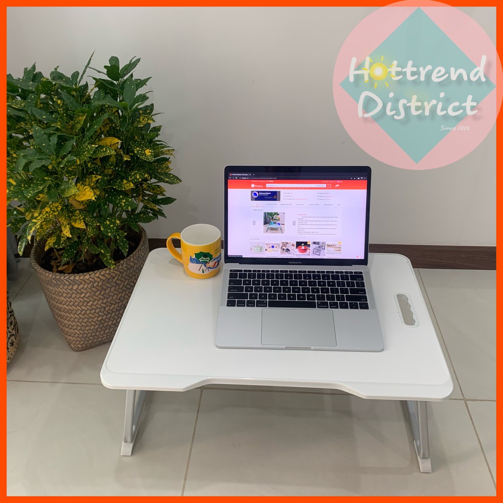 [ORDER] Bàn học gấp gọn có khe để Ipad và khay để nước hàng nhập khẩu | BigBuy360 - bigbuy360.vn