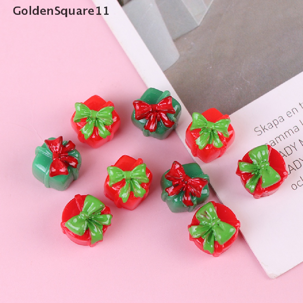 [Goldsquare11] Bộ 3 Món Đồ Chơi Trang Trí Giáng Sinh Mini Hình Ông Già Noel Quà Tặng Trang Trí Nhà Cửa
