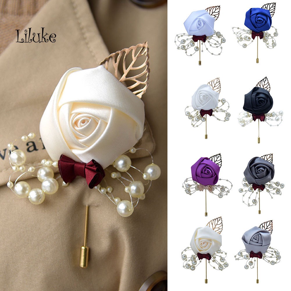 Hoa cài ngực dùng trong lễ cưới cô dâu trong tiệc cưới
