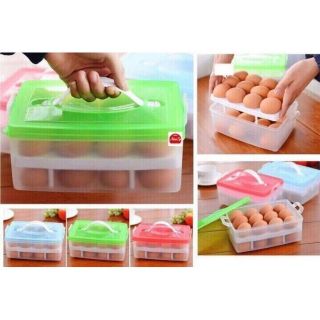 Hộp đựng trứng 2 tầng